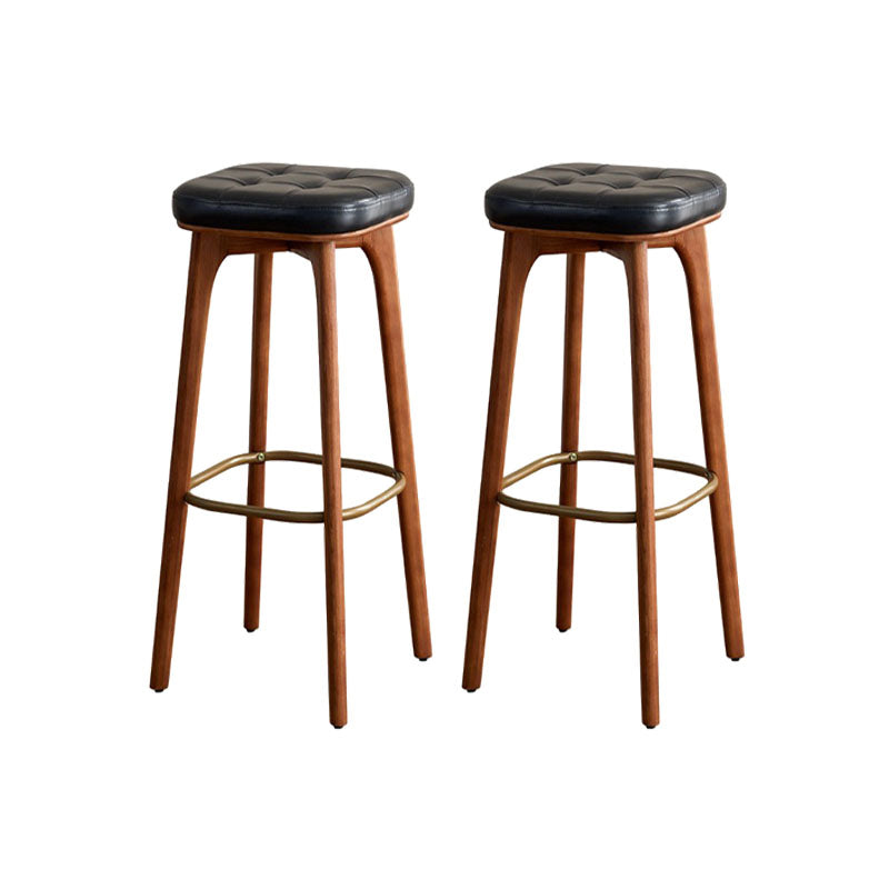 Industriële stijl houten barkruk voetsteun tegenstoel voor woonkamer