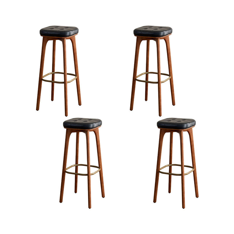 Industriële stijl houten barkruk voetsteun tegenstoel voor woonkamer