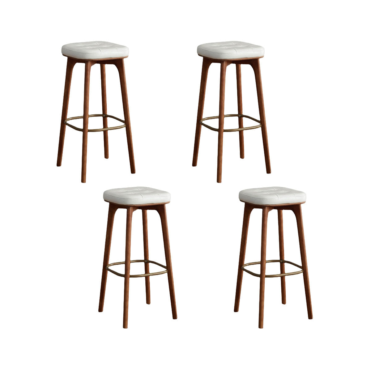 Industriële stijl houten barkruk voetsteun tegenstoel voor woonkamer