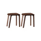 Solid Wood Counter and Bar Stool Indoor Industrial Backless Stool 2 Piece Set Non-Upholstered Short Stool(18"H) Clearhalo 'Bar Furniture' 'Bar Stools' 'bar_stools' 'furn' 'furn_bar_stools' 'Furniture' 'Kitchen & Dining Furniture' 7275889
