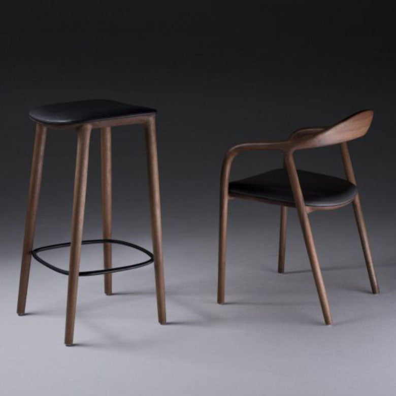 Solid Wood Counter and Bar Stool Indoor Industrial Backless Stool Clearhalo 'Bar Furniture' 'Bar Stools' 'bar_stools' 'furn' 'furn_bar_stools' 'Furniture' 'Kitchen & Dining Furniture' 7275895