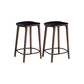 Solid Wood Counter and Bar Stool Indoor Industrial Backless Stool 2 Piece Set Upholstered Clearhalo 'Bar Furniture' 'Bar Stools' 'bar_stools' 'furn' 'furn_bar_stools' 'Furniture' 'Kitchen & Dining Furniture' 7275897