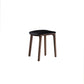 Solid Wood Counter and Bar Stool Indoor Industrial Backless Stool 1 Piece Upholstered Short Stool(18"H) Clearhalo 'Bar Furniture' 'Bar Stools' 'bar_stools' 'furn' 'furn_bar_stools' 'Furniture' 'Kitchen & Dining Furniture' 7275901