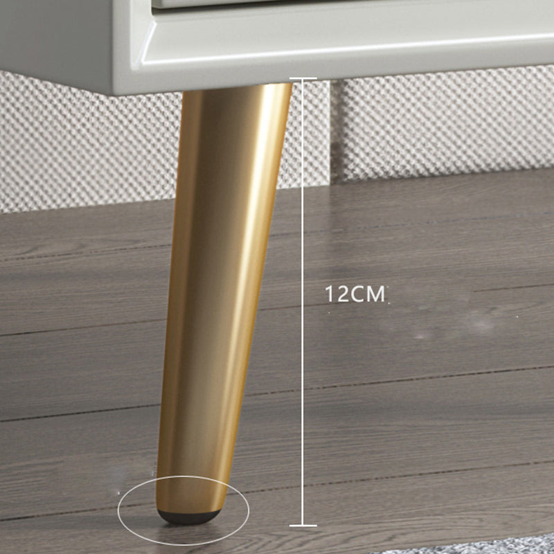 Moderne nacht lade lade opslag rubber houten nachtkastje voor slaapkamer