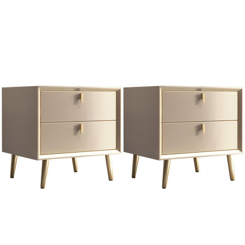 Moderne nacht lade lade opslag rubber houten nachtkastje voor slaapkamer