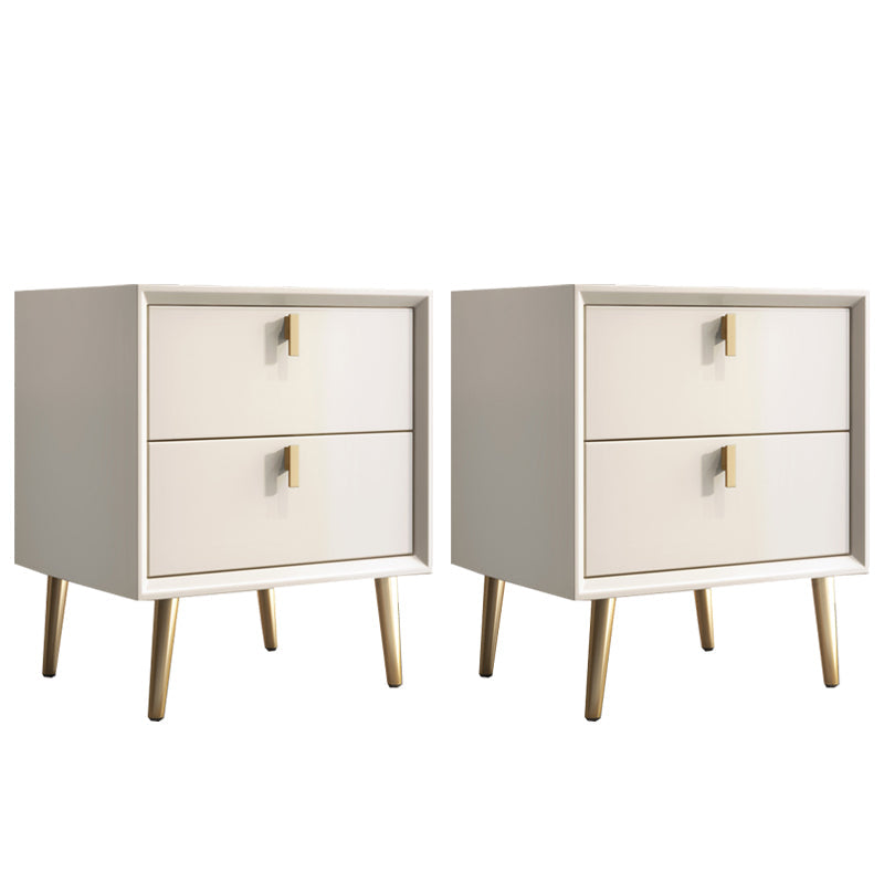 Moderne nacht lade lade opslag rubber houten nachtkastje voor slaapkamer