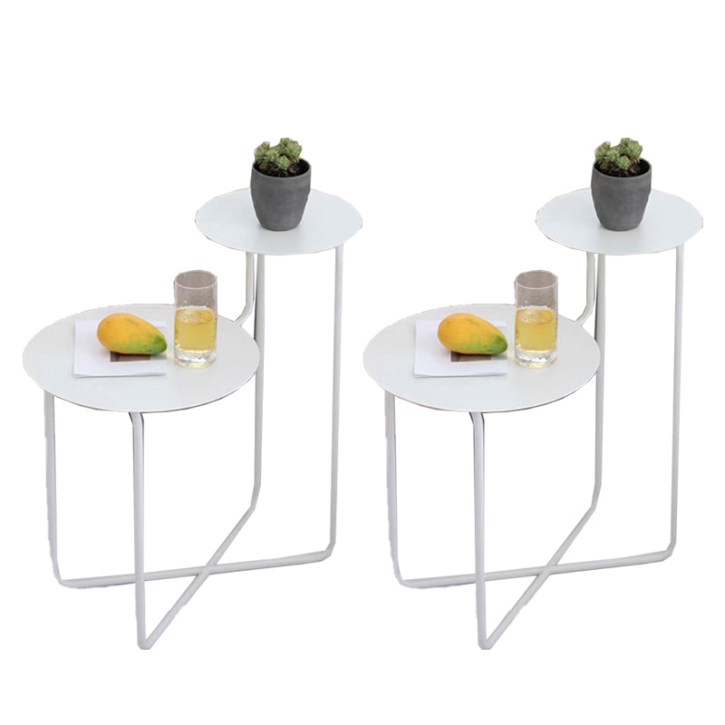 Modern accenttafel nachtkastje metalen bedkast voor slaapkamer