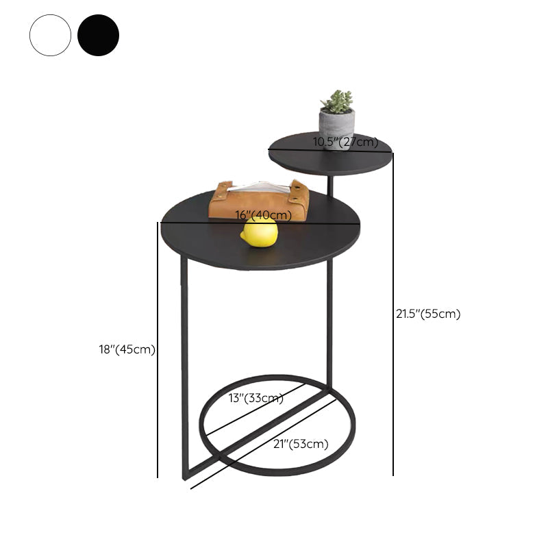Modern accenttafel nachtkastje metalen bedkast voor slaapkamer