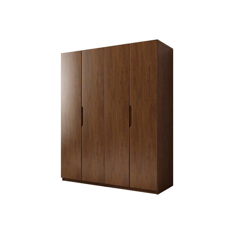 Armadio in legno massiccio di quercia contemporanea guardaroba multifunzionale