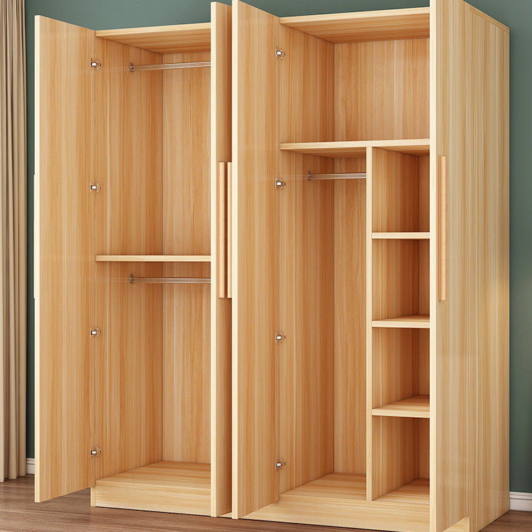 Guardaroba a cornice in legno indipendente moderno incernierato.