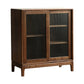 Mid-Century Modern Rectangle Accent Cabinet Solid Wood Brown Accent Cabinet Clearhalo 'Cabinets & Chests' 'cabinets_chests' 'furn' 'furn_cabinets_chests' 'Furniture' 'Living Room Furniture' 7276885