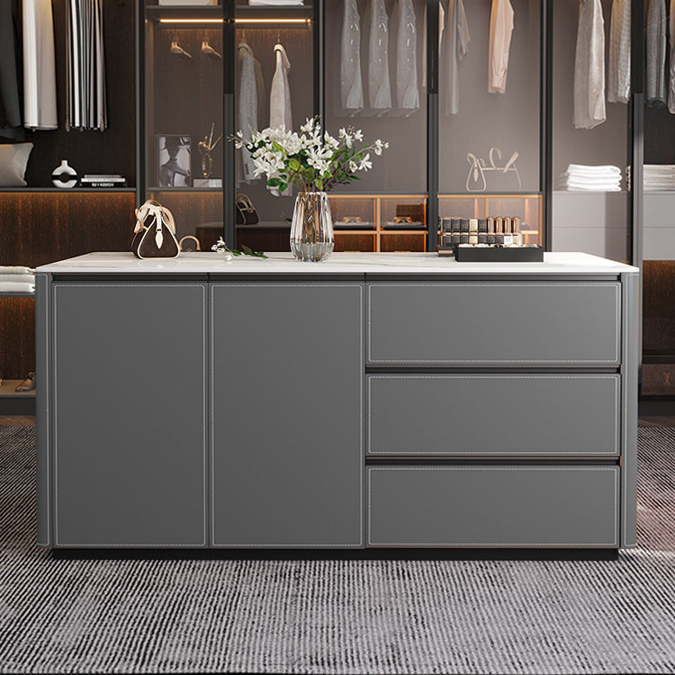 Table de préparation de table de cuisine de salle de cuisine moderne avec tiroir