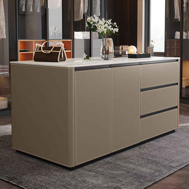 Table de préparation de table de cuisine de salle de cuisine moderne avec tiroir