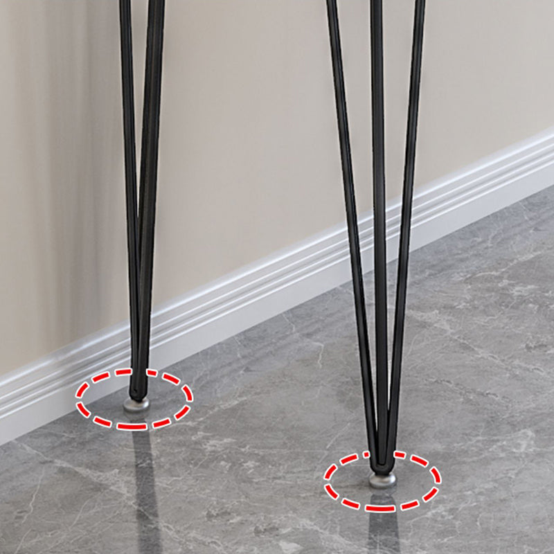 Modern Rectangle Wood Bar Table Metal Legs for Milk Tea Shop Clearhalo 'Bar Furniture' 'Bar Tables' 'bar_tables' 'furn' 'furn_bar_tables' 'Furniture' 'Kitchen & Dining Furniture' 7277123