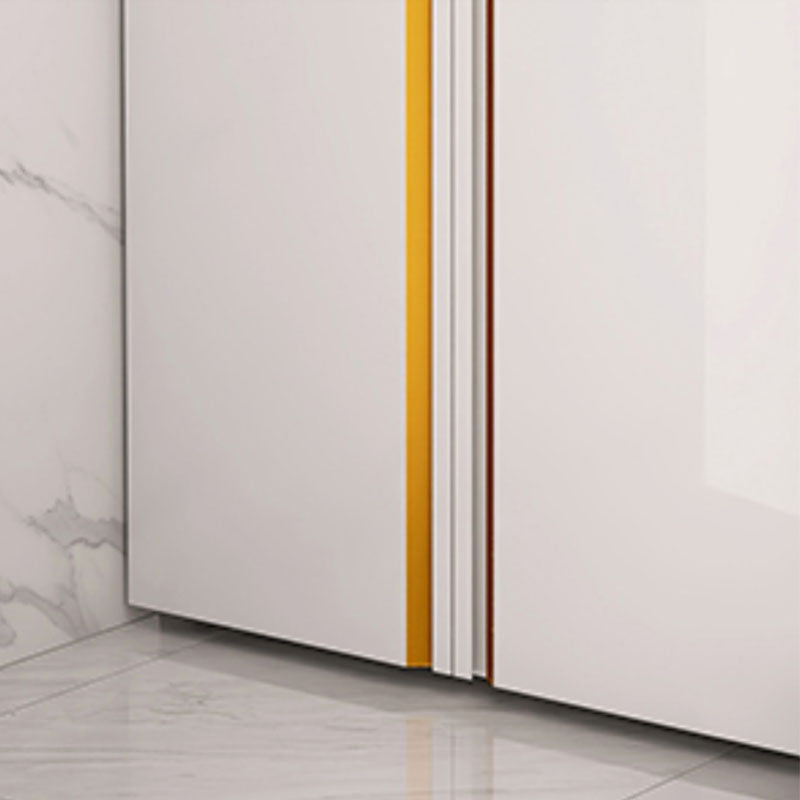 Moderno sideboard ingegnerizzato in legno a buffet con porte per sala da pranzo