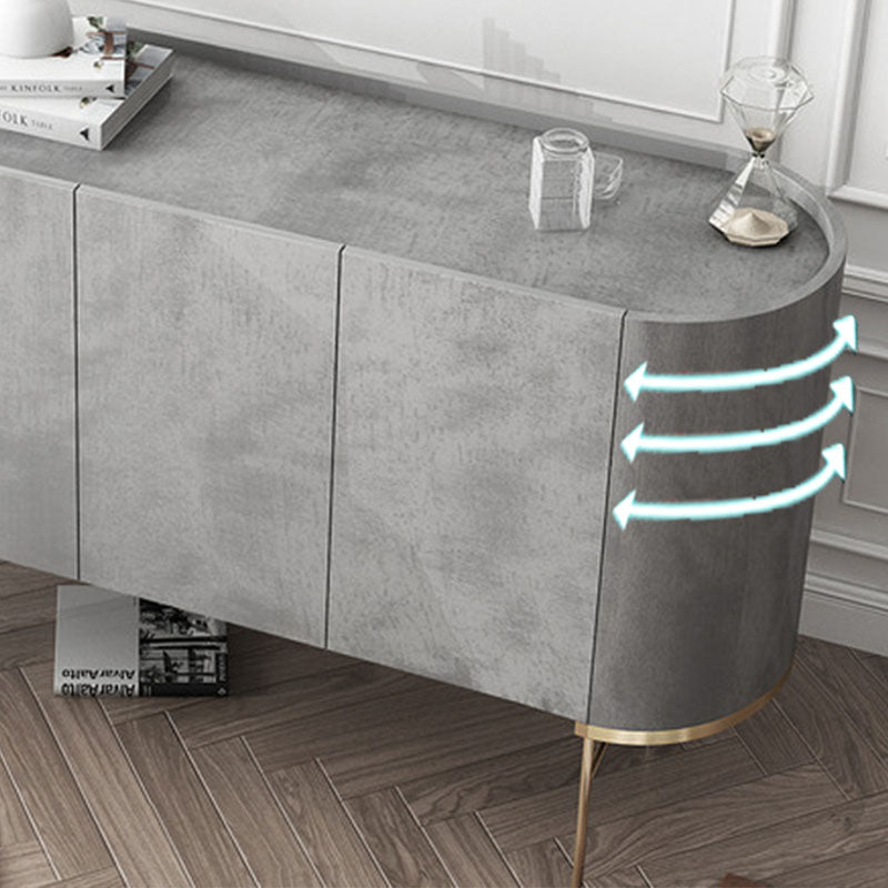 Credenza da pranzo in legno ingegnerizzato ingegnerizzato leggero