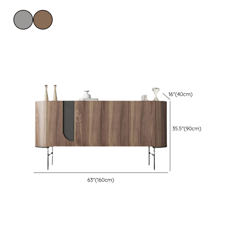 Credenza da pranzo in legno ingegnerizzato ingegnerizzato leggero