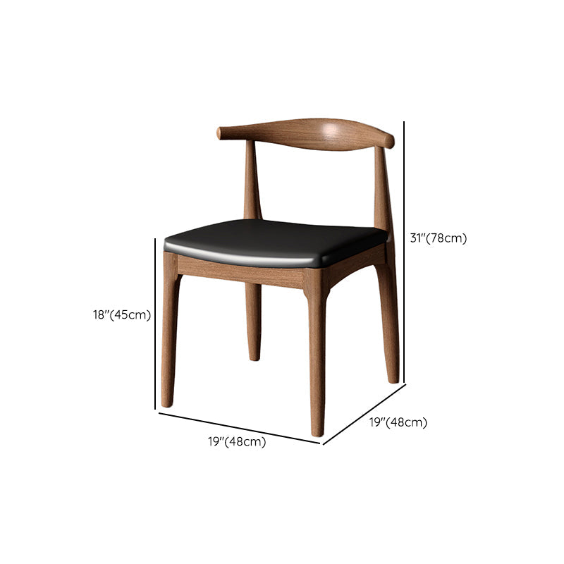 Modern Style Dinette Set 1/2/3/4/5 Pcs Round Solid Wood Dinette Table with Dining Chair Clearhalo 'Dining Room Sets' 'Dining Tables & Seating' 'dining_room_set' 'furn' 'furn_dining_room_set' 'Furniture' 'Kitchen & Dining Furniture' 7277939