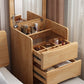 Contemporary 3 Drawer & Jewelry Vanity Desk Wood Makeup Vanity Desk Clearhalo 'Bedroom Furniture' 'furn' 'furn_makeup_vanities' 'Furniture' 'Makeup Vanities' 'makeup_vanities' 7278653