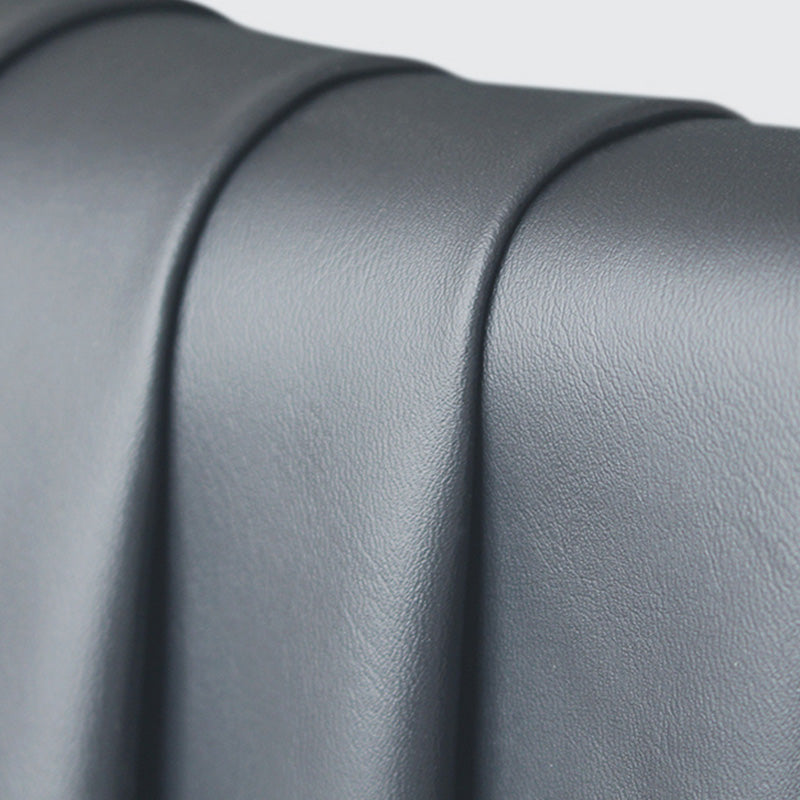 32" Wide Contemporary Sofa Leather Gray Seating for Living Room Clearhalo 'furn' 'furn_sofas' 'Furniture' 'Living Room Furniture' 'Sofa' 'sofas' 7278750