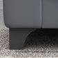 32" Wide Contemporary Sofa Leather Gray Seating for Living Room Clearhalo 'furn' 'furn_sofas' 'Furniture' 'Living Room Furniture' 'Sofa' 'sofas' 7278753