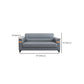 32" Wide Contemporary Sofa Leather Gray Seating for Living Room Clearhalo 'furn' 'furn_sofas' 'Furniture' 'Living Room Furniture' 'Sofa' 'sofas' 7278757