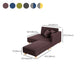 Scandinavian Lazy Sofa Linen Blend TV Chair with Pillows and Ottoman Clearhalo 'Chairs & Seating' 'Chaise Lounge' 'chaise_lounge' 'furn' 'furn_chaise_lounge' 'Furniture' 'Living Room Furniture' 7280233