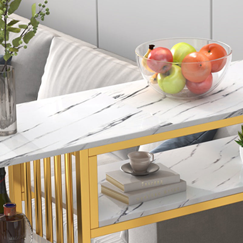 Glam Rectangle Wood Counter Table 3/4 Pieces Bar Table Set for Cafe Clearhalo 'Bar Furniture' 'furn' 'furn_home_bar_bar_sets' 'Furniture' 'Home Bars & Bar Sets' 'home_bar_bar_sets' 'Kitchen & Dining Furniture' 7281271