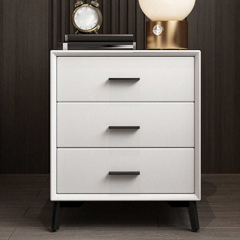 Moderno de la mesa nocturna de la mesa nocturna de la mesa nocturna con piernas para el dormitorio