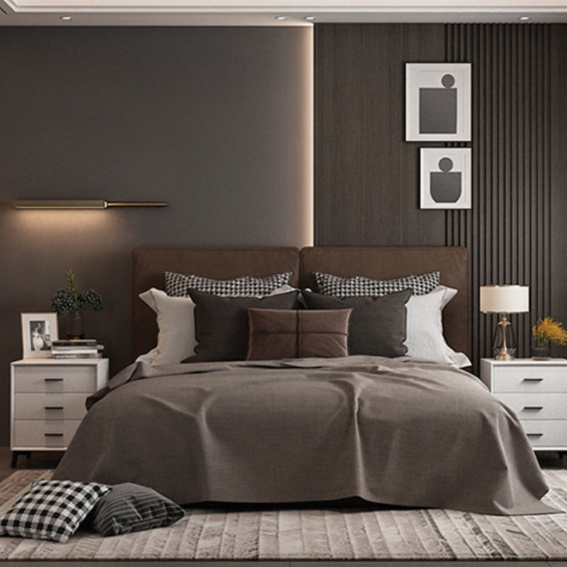 Moderno de la mesa nocturna de la mesa nocturna de la mesa nocturna con piernas para el dormitorio