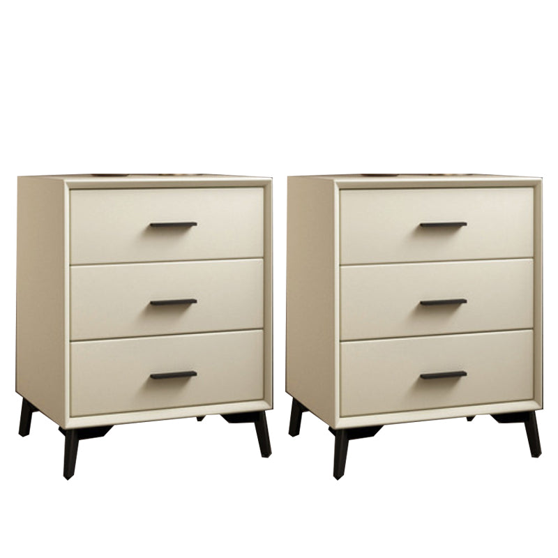 Moderno de la mesa nocturna de la mesa nocturna de la mesa nocturna con piernas para el dormitorio