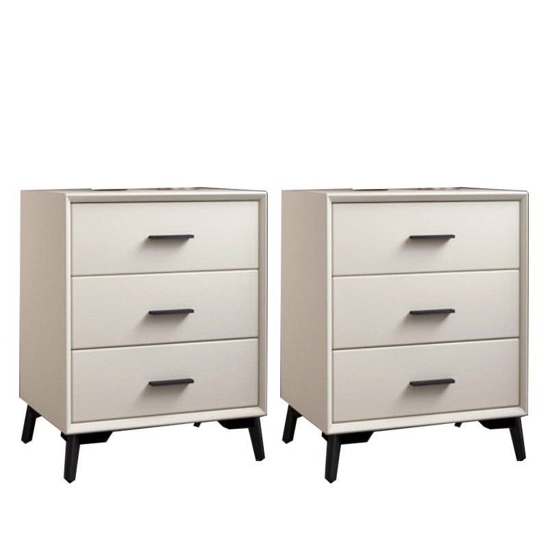 Moderno de la mesa nocturna de la mesa nocturna de la mesa nocturna con piernas para el dormitorio