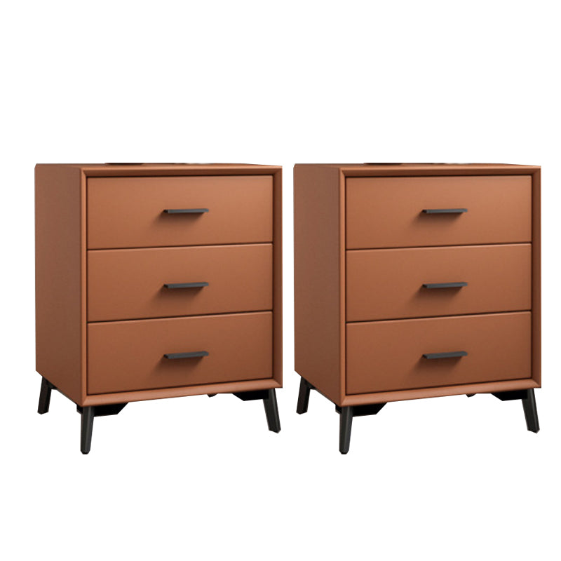 Moderno de la mesa nocturna de la mesa nocturna de la mesa nocturna con piernas para el dormitorio