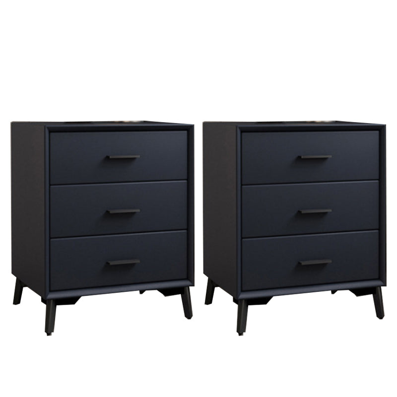 Moderno de la mesa nocturna de la mesa nocturna de la mesa nocturna con piernas para el dormitorio