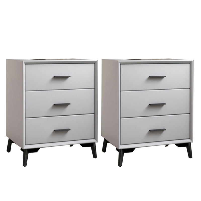 Moderno de la mesa nocturna de la mesa nocturna de la mesa nocturna con piernas para el dormitorio