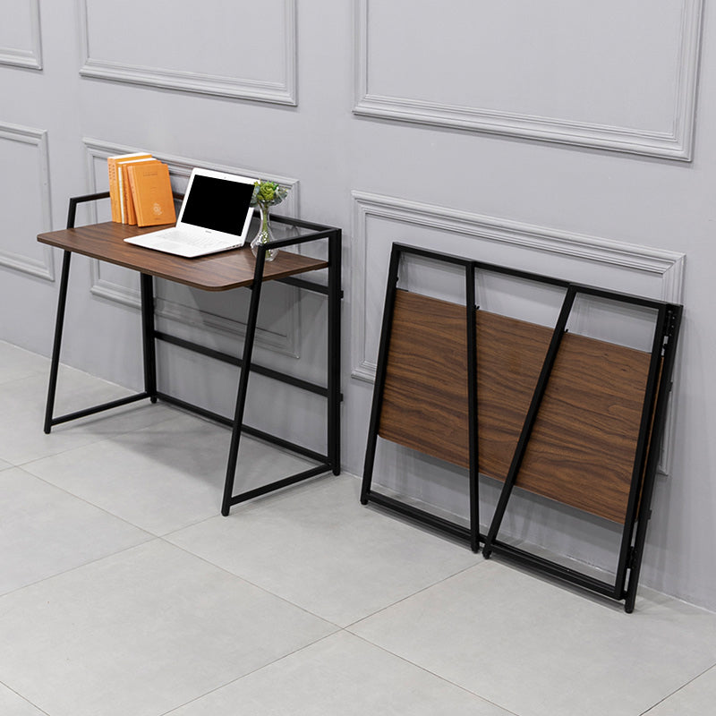 Folding Dormitory Writing Desk Contemporary Rectangular Office Desk Clearhalo 'furn' 'furn_office_desk' 'Furniture' 'Office Desks' 'Office Furniture' 'office_desk' 7281761