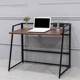 Folding Dormitory Writing Desk Contemporary Rectangular Office Desk Clearhalo 'furn' 'furn_office_desk' 'Furniture' 'Office Desks' 'Office Furniture' 'office_desk' 7281764
