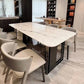 Rectangle Dinner Room Kitchen Table Contemporary Dining Table Clearhalo 'Dining Tables & Seating' 'Dining Tables' 'dining_table' 'furn' 'furn_dining_table' 'Furniture' 'Kitchen & Dining Furniture' 7282118