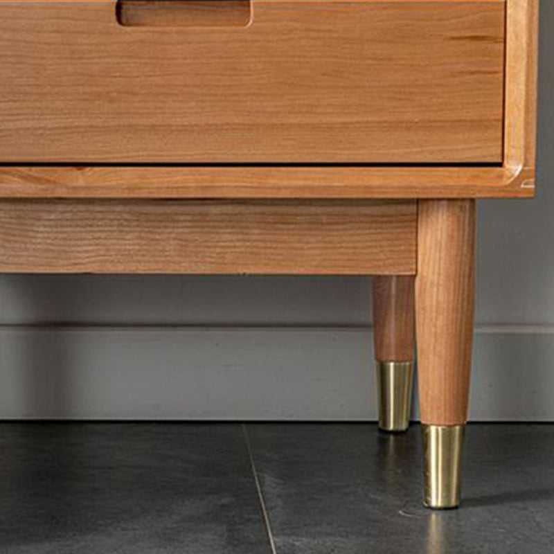 Mid-Century Modern Rectangle Accent Chest Solid Wood Straight Legs Chest Clearhalo 'Cabinets & Chests' 'cabinets_chests' 'furn' 'furn_cabinets_chests' 'Furniture' 'Living Room Furniture' 7282261