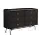 Mid-Century Modern Rectangle Accent Chest Solid Wood Accent Chest