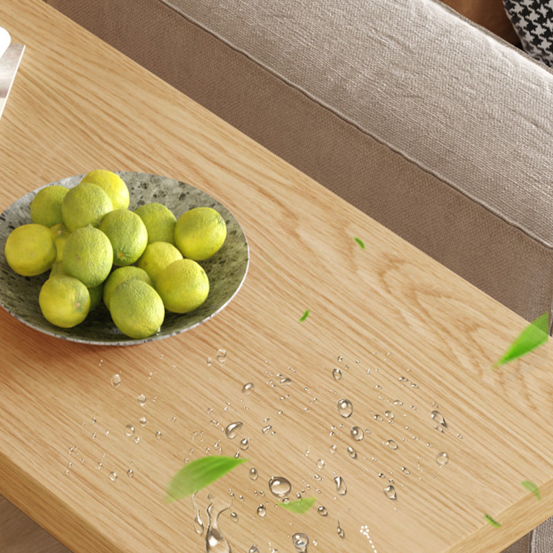 Moderne massief houten bartafel, rechthoekige eettafel voor de keuken