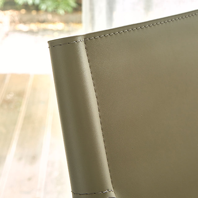 Silla lateral simple moderna silla de comedor marco de madera maciza para comedor para comedor