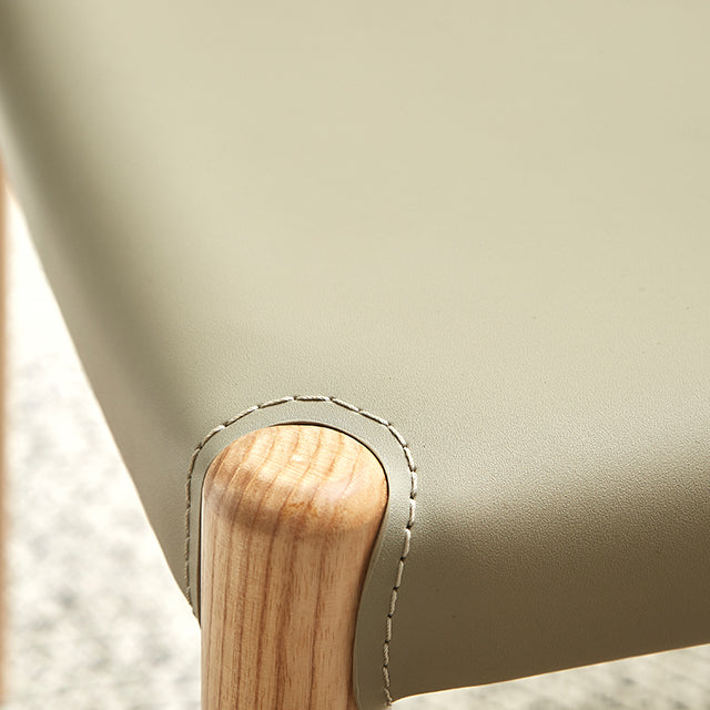 Silla lateral simple moderna silla de comedor marco de madera maciza para comedor para comedor