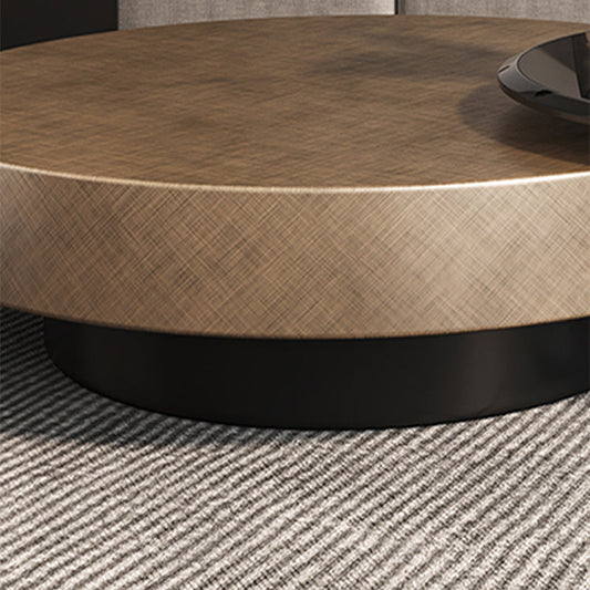 Round Coffee Table Brown Nesting Coffee Table Set for Living Room Clearhalo 'Coffee & Accent Tables' 'Coffee Tables' 'coffee_tables' 'furn' 'furn_coffee_tables' 'Furniture' 'Living Room Furniture' 7283555