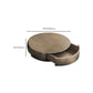 Round Coffee Table Brown Nesting Coffee Table Set for Living Room Clearhalo 'Coffee & Accent Tables' 'Coffee Tables' 'coffee_tables' 'furn' 'furn_coffee_tables' 'Furniture' 'Living Room Furniture' 7283563