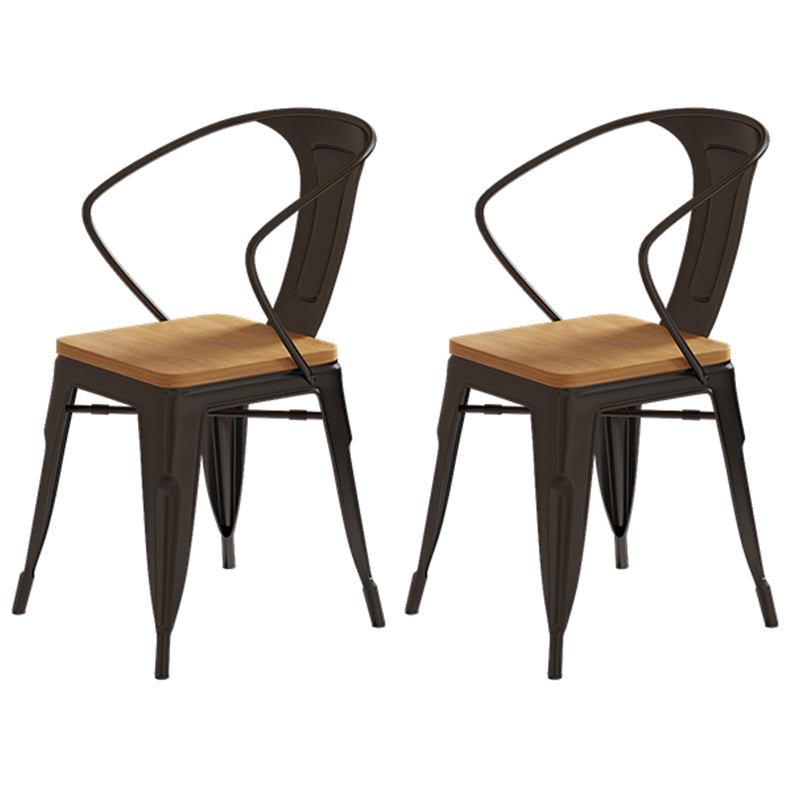 Industrieholz Esstisch Set 1/2/5 Stücke mit Metallbasis Küchenmöbel Set