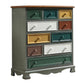 Coastal Dresser Solid Wood Storage Chest Dresser with Multi Drawers