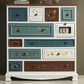 Coastal Dresser Solid Wood Storage Chest Dresser with Multi Drawers