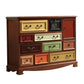 Coastal Dresser Solid Wood Storage Chest Dresser with Multi Drawers