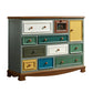 Coastal Dresser Solid Wood Storage Chest Dresser with Multi Drawers